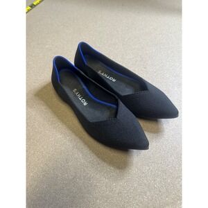 Rothy's Black and Blue Flats